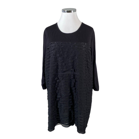 Unisex See You - Trikotaažist tuunika, suurus 52 - Must ()