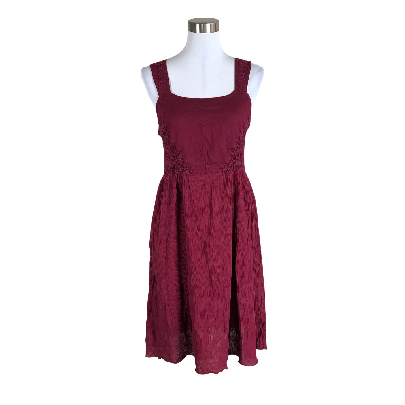 Unisex Gudrun Sjöden - Mitteveniv kleit, suurus 40 - Veinipunane (1)