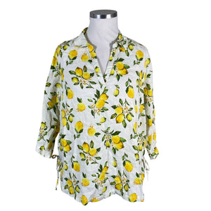 Unisex Cynthia Rowley - Mitteveniv tuunika, suurus 46 - Kollane (1)