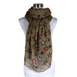 Unisex Scotch&Soda - Õhuke sall, suurus Maxi - Pruun ()