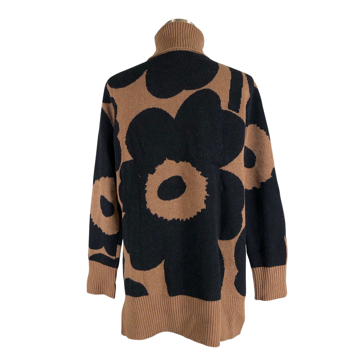Unisex Marimekko - Kootud tuunika, suurus 36 - Pruun (2)