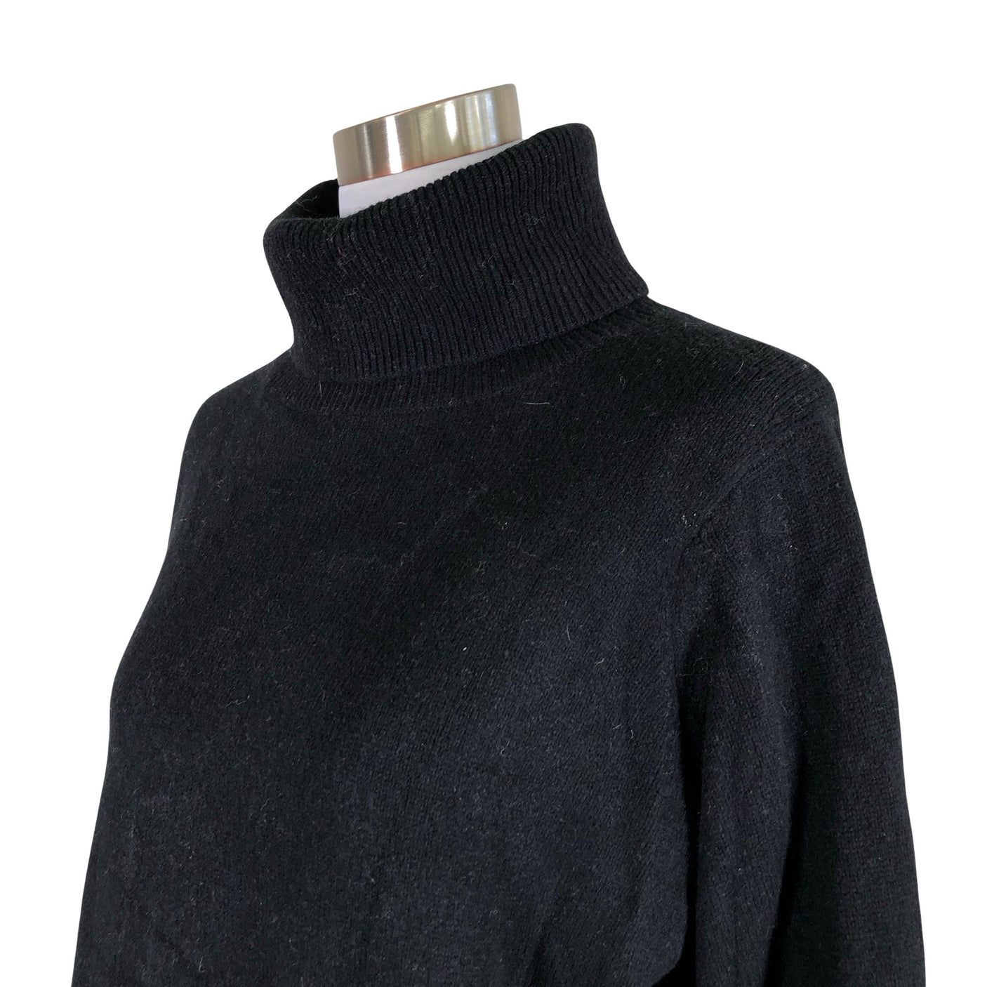 Unisex Andiata - Kootud kleit, suurus 38 - Must (3)
