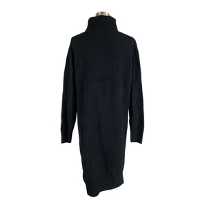 Unisex Andiata - Kootud kleit, suurus 38 - Must (2)