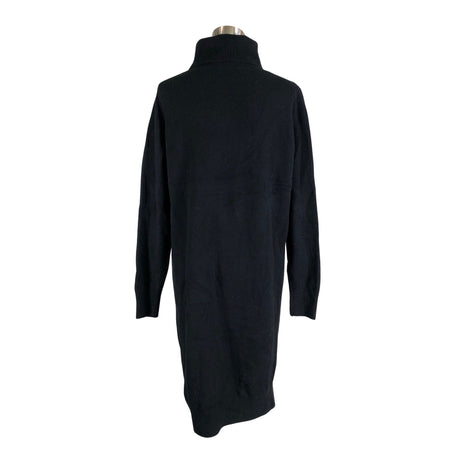 Unisex Andiata - Kootud kleit, suurus 38 - Must (2)
