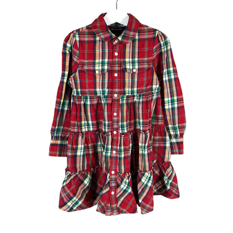 Unisex Ralph Lauren - Mitteveniv kleit, suurus 104 - 110 - Punane ()