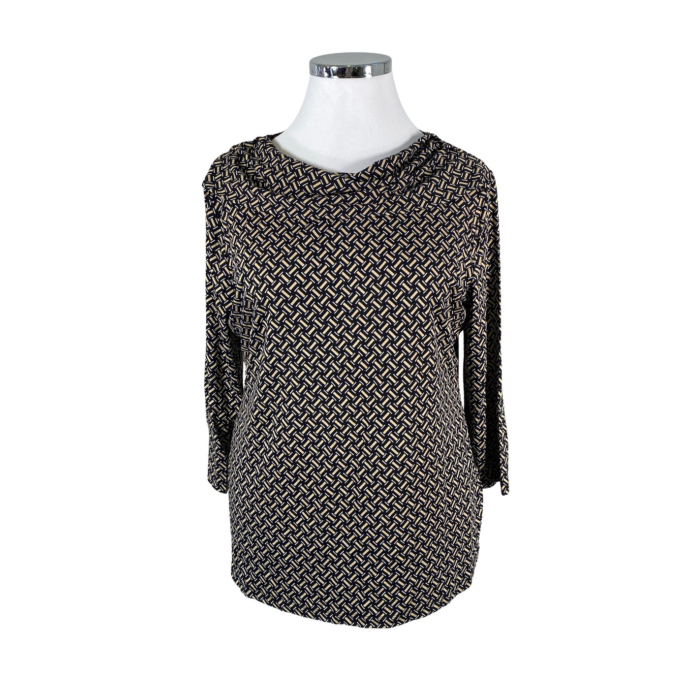 Unisex Ril's - Trikotaažist tuunika, suurus 44 - Must (1)