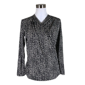 Unisex Voglia - Trikotaažist pluus, suurus 40 - Must (1)