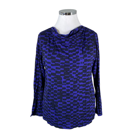 Unisex Nanso - Trikotaažist pluus, suurus 48 - Sinine ()