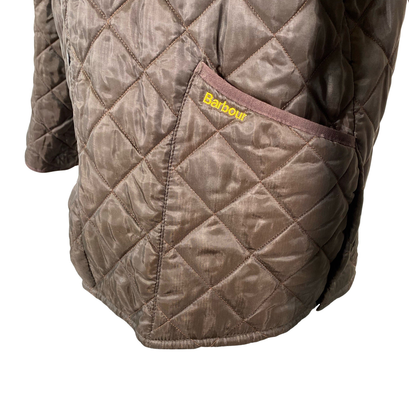 Unisex Barbour - Tepitud jope, suurus XL - Pruun (3)