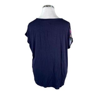 Unisex More&More - Lühikeste käistega pluus, suurus 46 - Sinine (2)