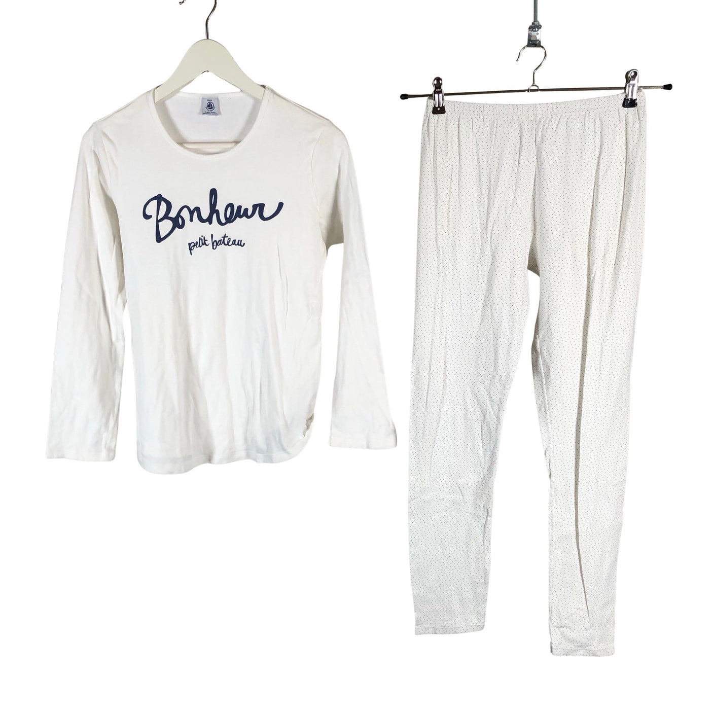 Unisex Petit Bateau - Ööpesu, suurus 170 - 176 - Looduslik valge (1)
