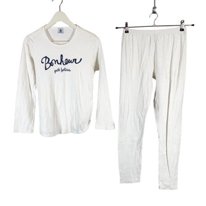 Unisex Petit Bateau - Ööpesu, suurus 170 - 176 - Looduslik valge (1)