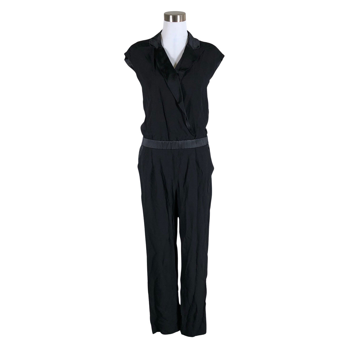 Unisex Sisley - Pükskostüüm, suurus 38 - Must (1)