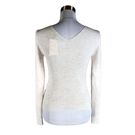 Unisex Lela - Kampsun, suurus 34 - Looduslik valge (2)