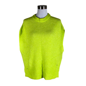 Unisex Mos Mosh - Kootud vest, suurus 34 - Roheline (1)