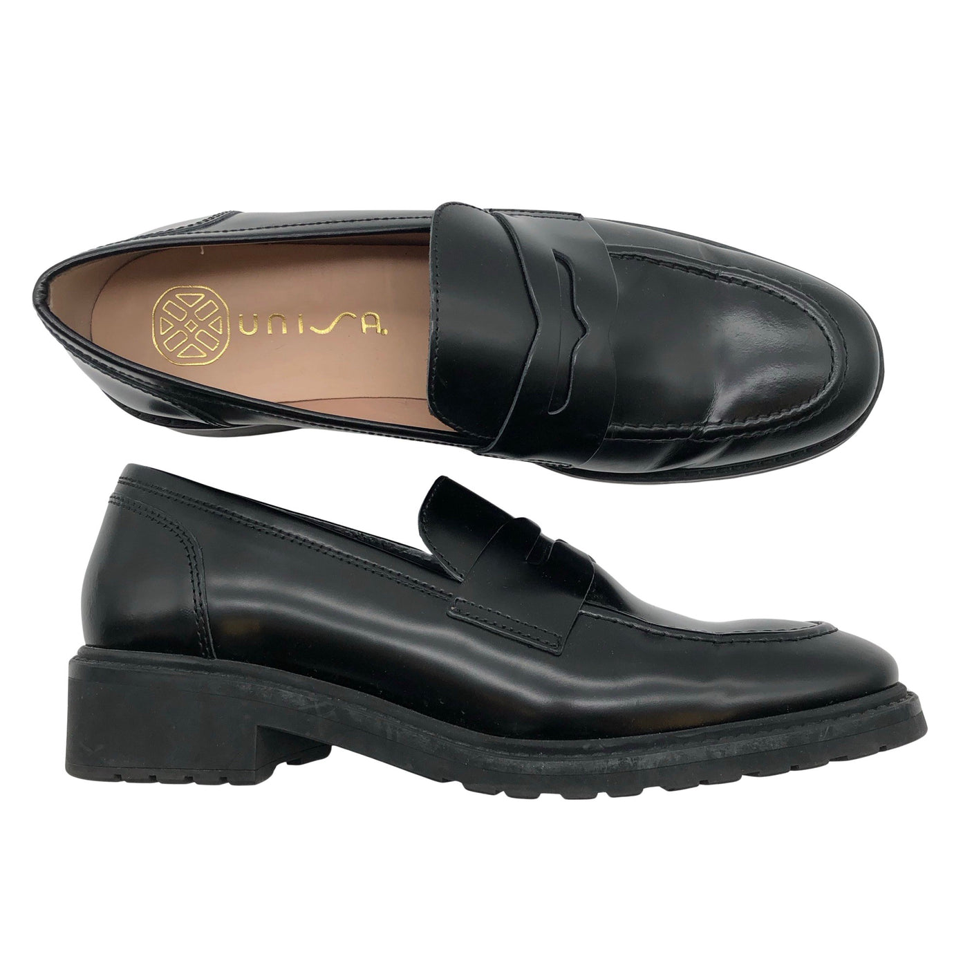 Unisex Unisa - Mokassiinid, suurus 40 - Must (1)