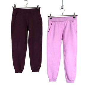 Unisex Lindex - Dressikangast püksid, suurus 116 - 122 - Heleroosa (1)
