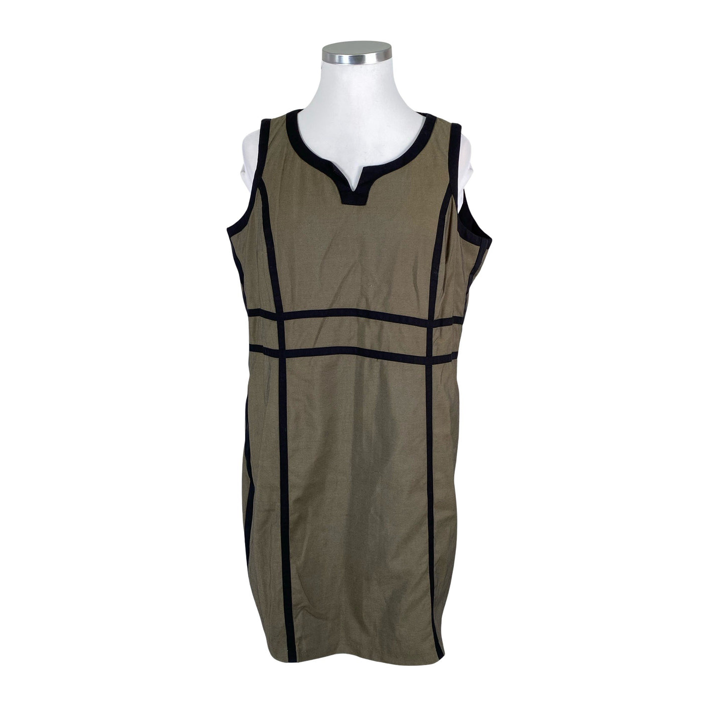 Unisex Jensen - Mitteveniv kleit, suurus 44 - Must (1)