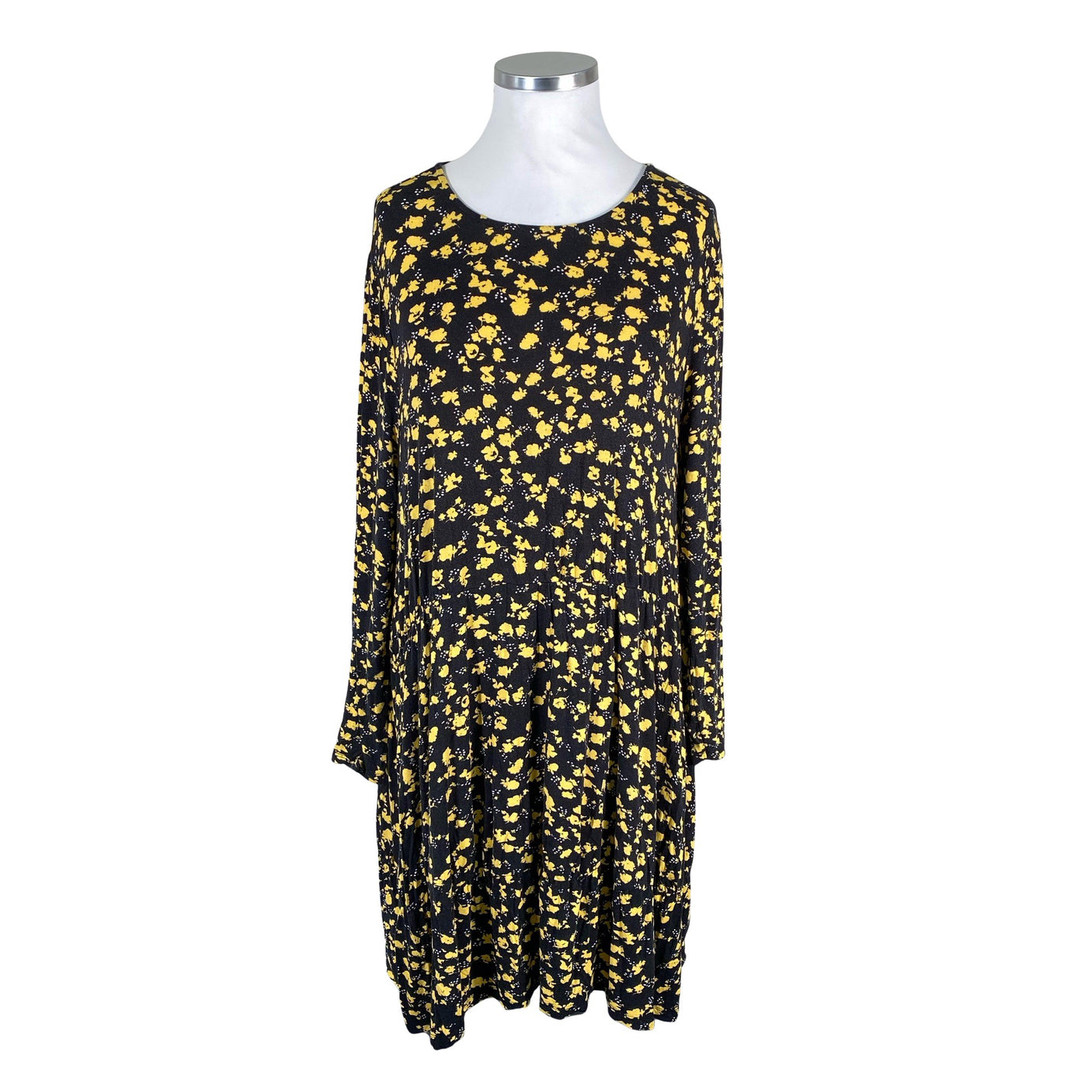 Unisex Even&Odd - Trikotaažist kleit, suurus 48 - Must (1)
