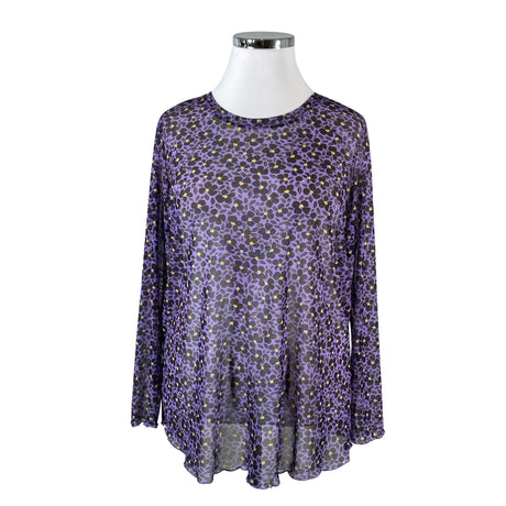 Unisex Zizzi - Trikotaažist pluus, suurus 46 - Lilla ()