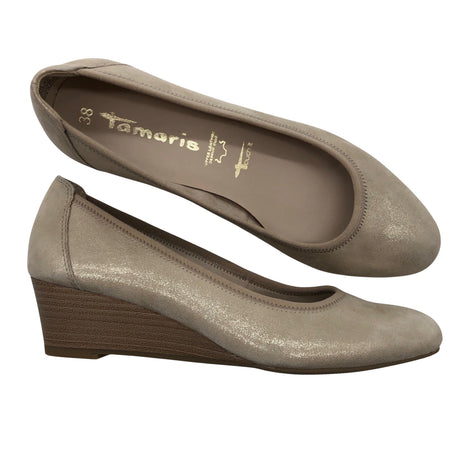 Unisex Tamaris - Kiilkontsaga kingad, suurus 38 - Beige ()