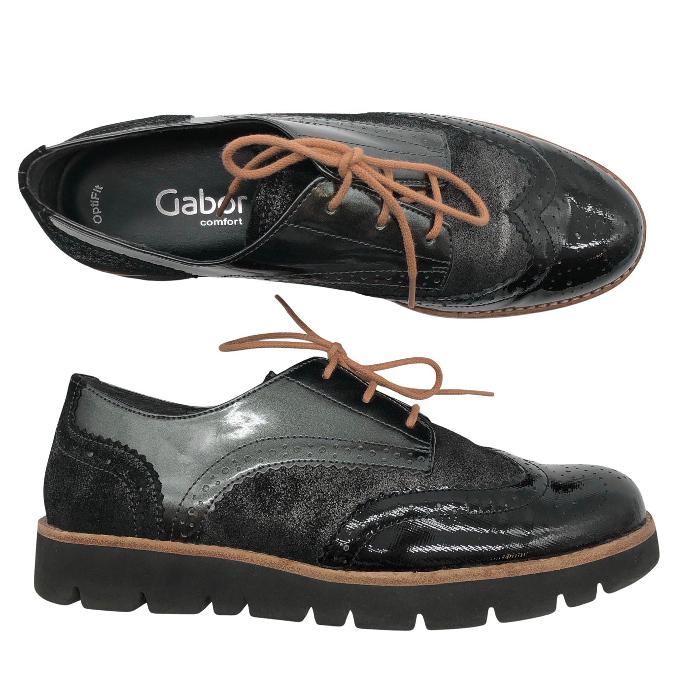 Unisex Gabor - Igapäevased jalanõud, suurus 38 - Must (1)