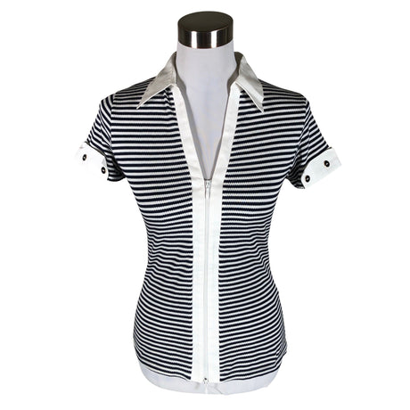 Unisex Rayure - T-särk, suurus 38 - Sinine ()