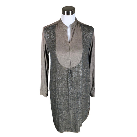 Unisex Charlie Joe - Trikotaažist kleit, suurus 36 - Pruun ()