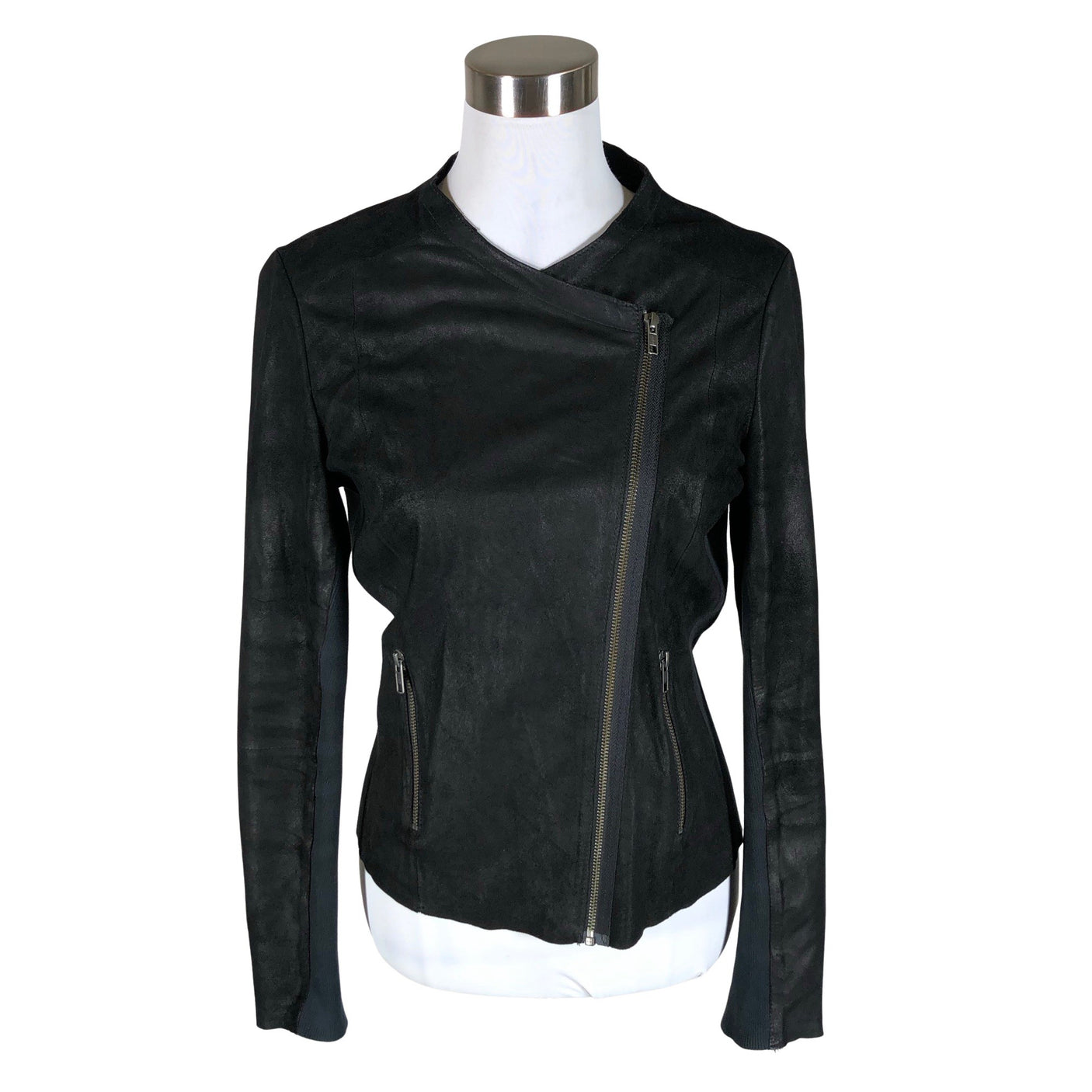 Unisex Selected - Nahktagi, suurus 38 - Must (1)