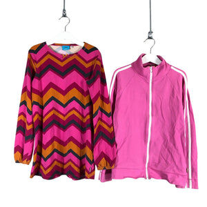 Unisex me&i - Trikotaažist kleit, suurus 146 - 152 - Roosa (1)