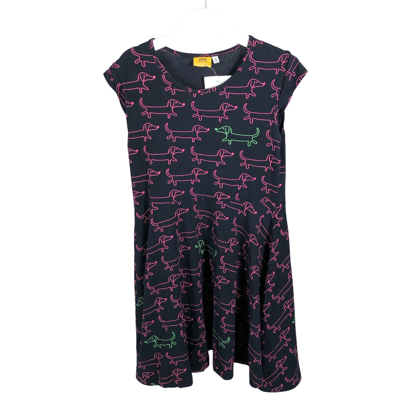 Unisex me&i - Trikotaažist kleit, suurus 134 - 140 - Must (1)
