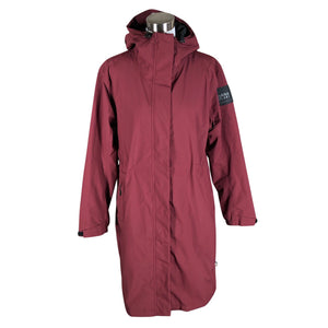 Unisex Rukka - Õhem talvejope, suurus 38 - Veinipunane (1)