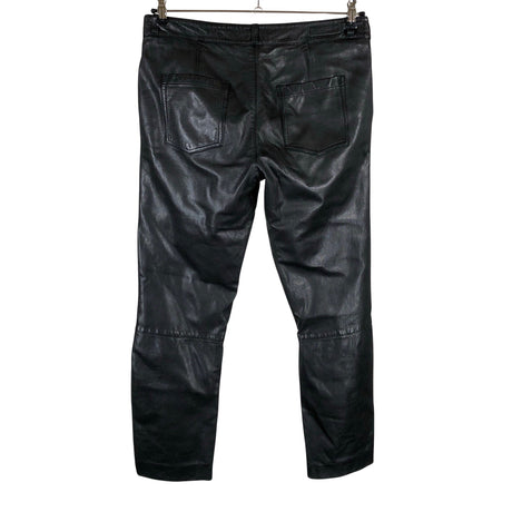 Unisex Ouì - Nahkpüksid, suurus 38 - Must (2)