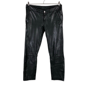 Unisex Ouì - Nahkpüksid, suurus 38 - Must (1)