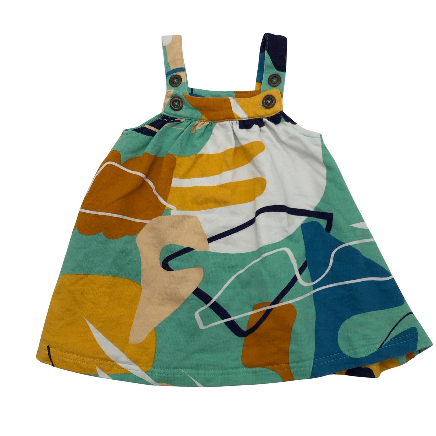Unisex Mainio - Dressikangast kleit, suurus 74 - 80 - Valge (1)