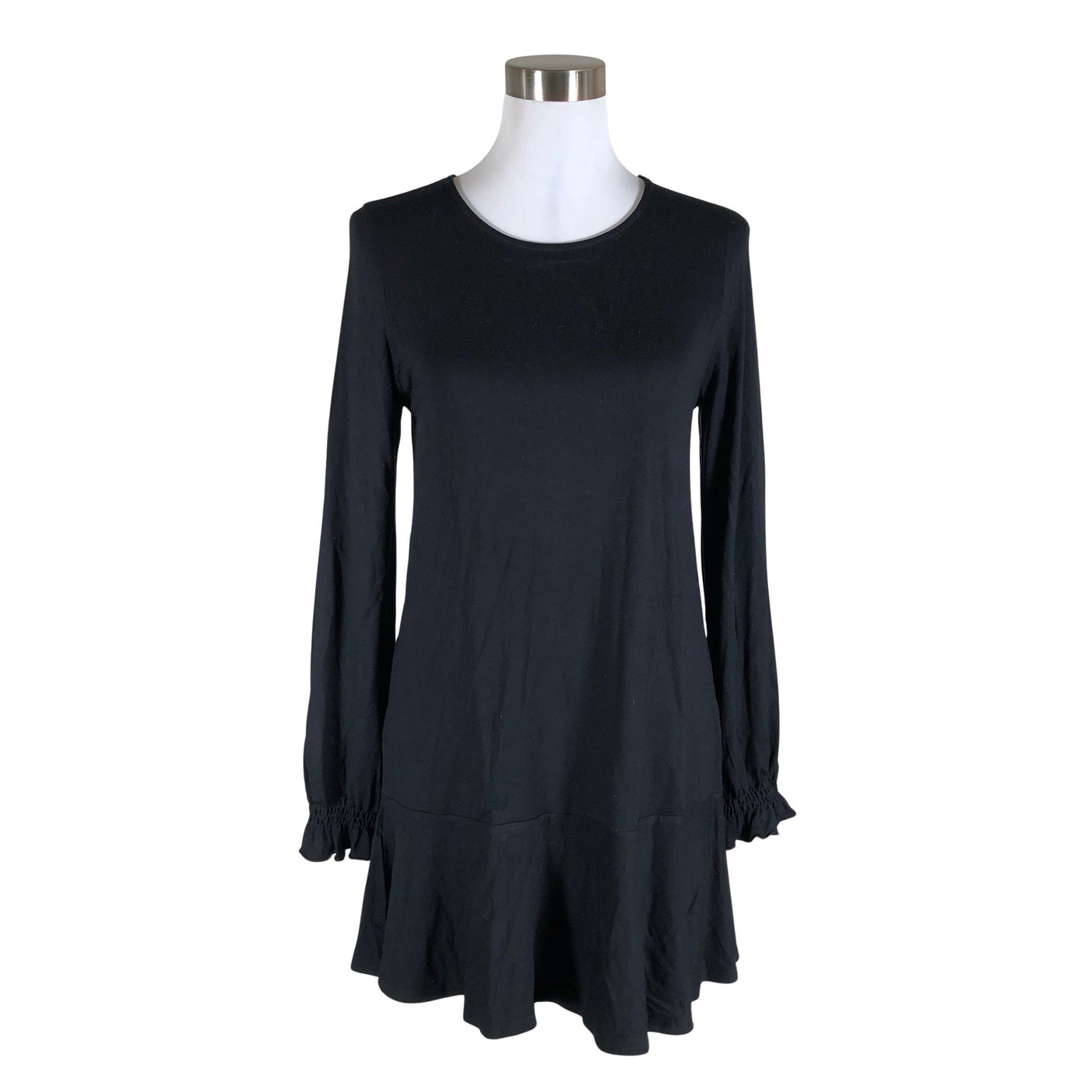 Unisex Nanso - Trikotaažist tuunika, suurus 36 - Must (1)