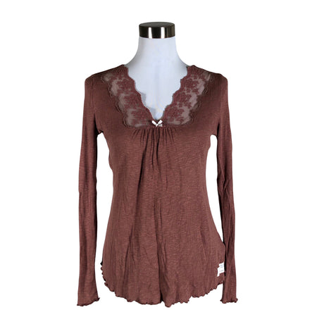Unisex Odd Molly - Trikotaažist pluus, suurus 38 - Pruun ()