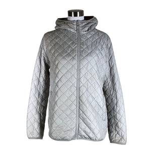 Unisex Uniqlo - Tepitud jope, suurus 40 - Hall (1)