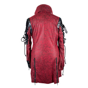 Unisex Punk Rave - Jope, suurus 44 - Veinipunane (2)