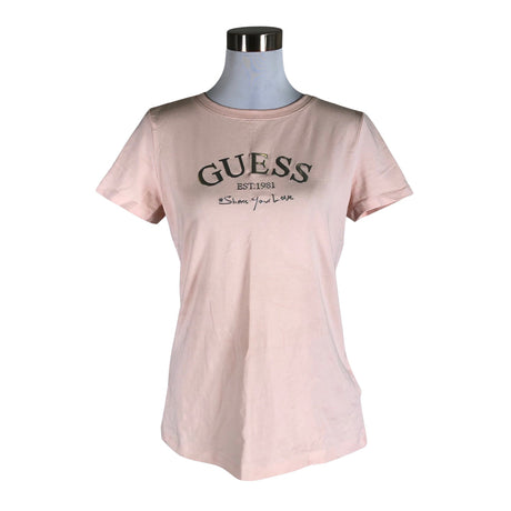 Unisex Guess - T-särk, suurus 36 - Heleroosa ()