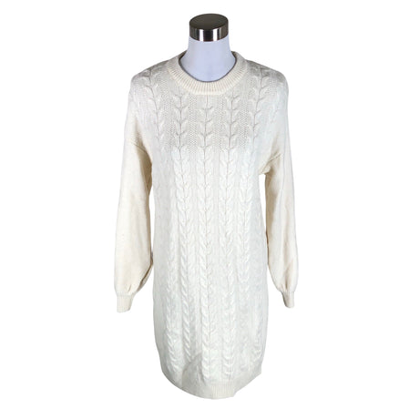 Unisex Nanso - Kootud kleit, suurus 36 - Looduslik valge ()