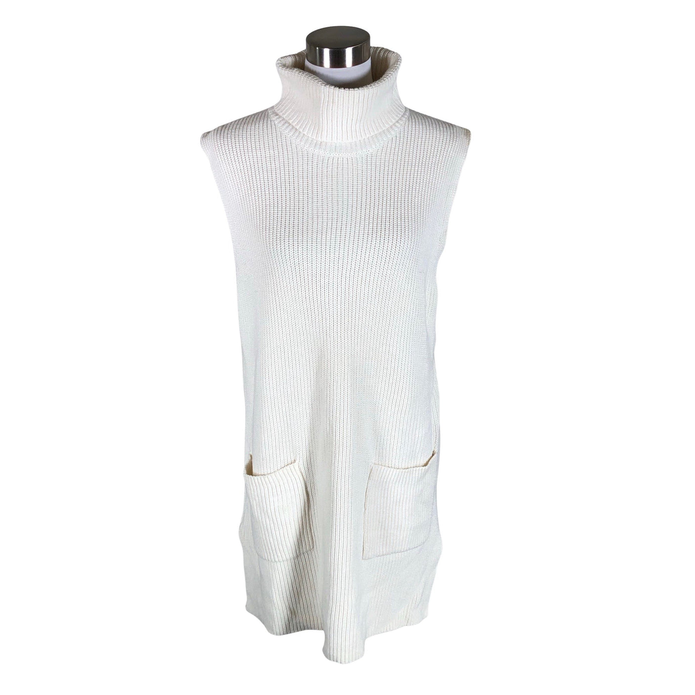 Unisex Nanso - Kootud kleit, suurus 38 - Valge (1)