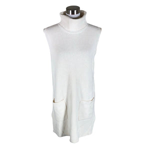 Unisex Nanso - Kootud kleit, suurus 38 - Valge (1)
