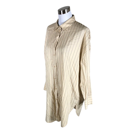 Unisex Lindex - Mitteveniv tuunika, suurus 40 - Beige (2)