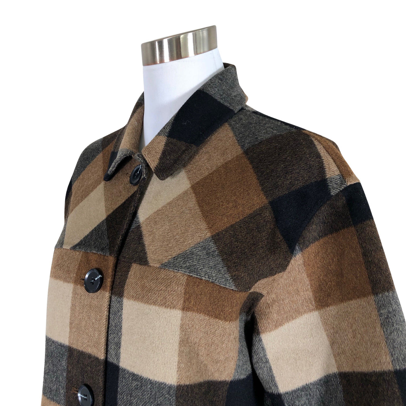 Unisex Nanso - Villane mantel, suurus 34 - Pruun (3)