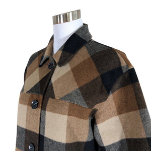 Unisex Nanso - Villane mantel, suurus 34 - Pruun (3)