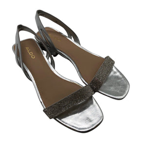 Unisex Aldo - Kontsaga rihmikud, suurus 38 - Hõbe (2)