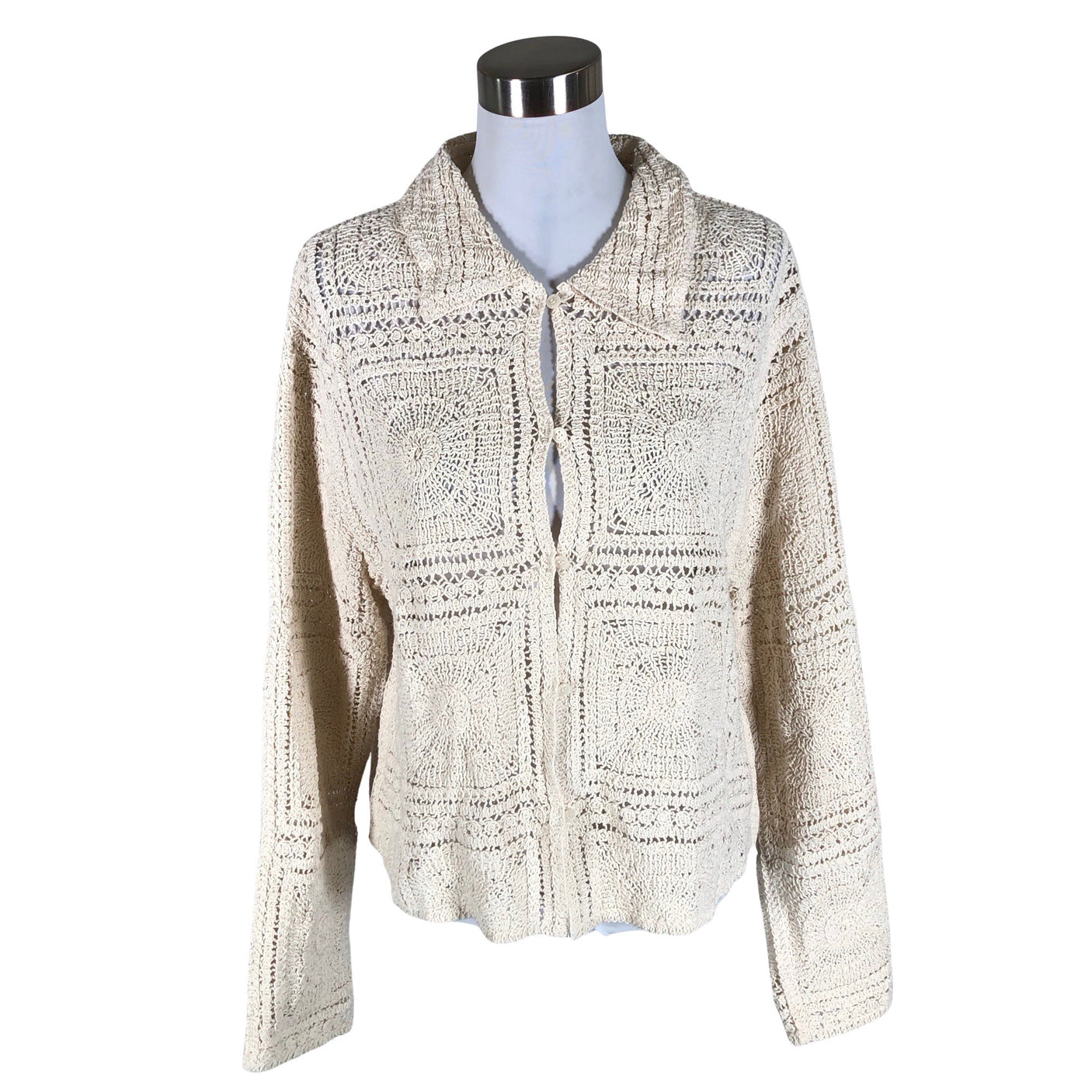 Unisex Wera - Kardigan, suurus 40 - Beige (1)