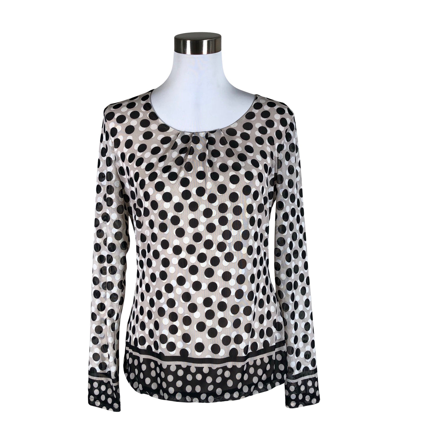 Unisex Gerry Weber - Trikotaažist pluus, suurus 38 - Hall (1)