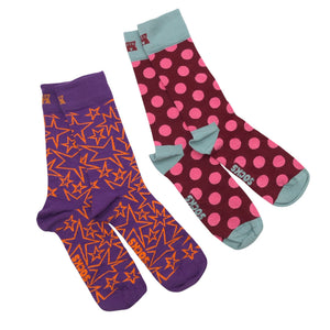 Unisex Happy Socks - Sokid, suurus 41 - Lilla (1)